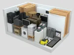 10x15 storage unit at Labette County Storage